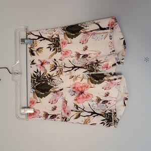 Mint Lilac Workout Shorts, Size S